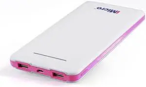IMICRO PB-IM8000R iMicro PB-IM8000R 8000mAh Power Bank w Flashlight (Red)