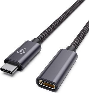 Faracent USB Type C Extension Cable, (6Ft/1.8m) USB 3.2 Gen1(5gbps) Male to Female Extender Braided Data Cord for PSVR2, MacBook Air, M2, iPad Pro, Surface, Samsung Galaxy S20/S10/S9