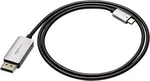 Aluminum USB-C to DisplayPort Cable - 3-Foot