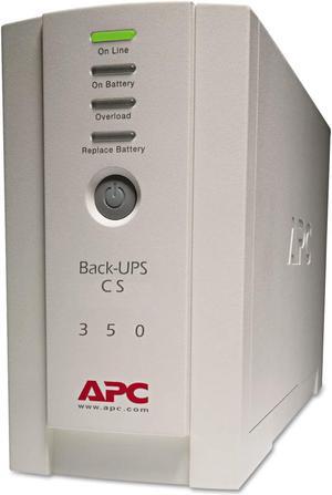 Apc Bk350 Bk350 Back-Ups Cs Battery Backup System, 6 Outlets, 350 Va, 1020 J