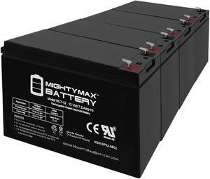 12V 7Ah Battery Replacement for APC SU2000R3X155-4 Pack