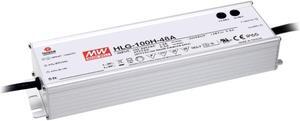 LED Driver 95.76W 42V 2.28A HLG-100H-42A Meanwell AC-DC SMPS HLG-100H Series MEAN WELL C.V+C.C Power Supply