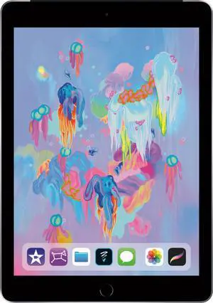 Apple 9.7" iPad (Early 2018, 32GB, Wi-Fi + 4G LTE, Space Gray)