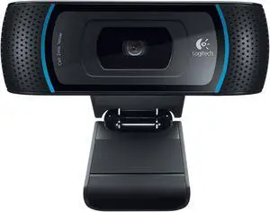 Logitech B910 HD 720p/1080p Webcam - 10MP Still Pics, Carl Zeiss Autofocus Lens