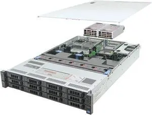 Dell PowerEdge R720xd Server 2x E5-2620v2 2.10Ghz 12-Core 128GB 3x 2TB H710P