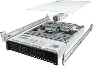 Dell PowerEdge R720xd Server 2.80Ghz 20-Core 192GB 8x 1.2TB 2x 512GB SSD Rails