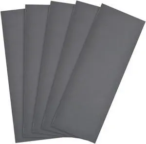 1000 Grits Wet Dry Sandpaper, 9 x 3.7" Waterproof Sandpaper Sheets Silicon Carbide 5pcs