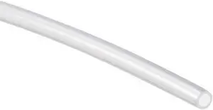 Silicone Tubing, 1/8 Inch ID x 5/32 Inch OD 5ft Rubber Tube High Temp for Pump Transfer, Clear