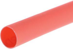 Heat Shink Tubing, 3/16"(5mm) Dia 8.55mm Flat Width 2:1 Ratio Shrinkable Tube Cable Sleeve 10ft - Red