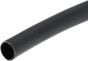 Heat Shink Tubing, 1/16"(1.6mm) Dia 3.65mm Flat Width 3:1 Ratio Shrinkable Tube Cable Sleeve 10ft - Black