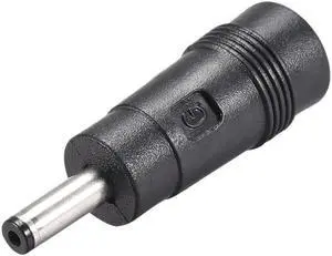 DC Power Adapter,Female 5.5mmx2.1mm to 4.0mmx1.35mm Male Plug Tips, Input DC Plug Connector Black