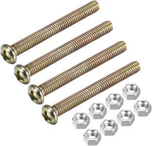 M4x38 Screw, Nuts, Bolt Assortment Set Stainless Steel for CPU Water Cooling Block HeatSink Cooler 2 Sets