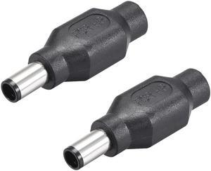2pcs DC Power Adapter,Female 5.5mmx2.1mm to 7.4mmx5.0mm Male Plug Tips, Input DC Plug Connector with Resistance Black 2pcs DC Power Adapter,Female 5.5mmx2.1mm to 7.4mmx5.0mm Male Plug Tips, Input DC Plug Connector with Resistance Black