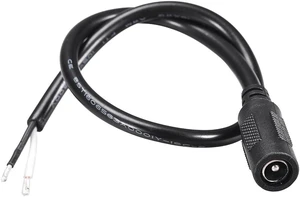 DC Power 5.5mm x 2.1mm 10A 18AWG 30cm Length Barrel Female Plug Connector Pigtail 2pcs DC Power 5.5mm x 2.1mm 10A 18AWG 30cm Length Barrel Female Plug Connector Pigtail 2pcs