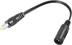 Tip Adapter Connector Converter 5.5x2.1mm to 4.8x1.7mm 1A 15cm DC Power Connect 3pcs