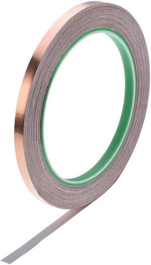 6mm Copper Foil Tape Shielding Tape for EMI EMF and RFI Shielding Conductive Adhesive Tape 20m/65.6ft