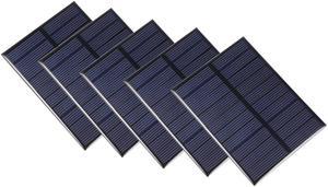 1.2W 5V Small Solar Panel Module DIY Polysilicon for Toys Charger 5Pcs