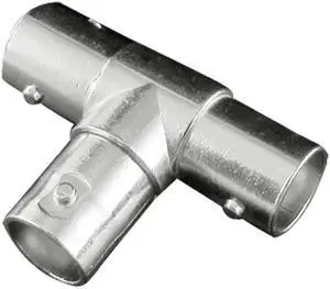 Unique Bargains Triple Female BNC F T RF Coaxial Adapter Connector Splitter