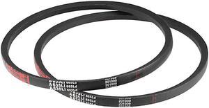 A-Section Rubber Drive Belt 2pcs A560/A22 V-Belts 22" Inner Girth 
