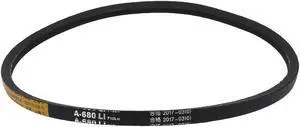 A680 Industrial Lawn Mower Rubber V Belt 12mm Width 26.7 Inch Inner Girth