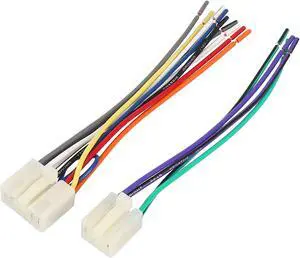 TWH-951 Car Stereo CD Player Wiring Harness Wire Radio Adapter Install Plug Set for Toyota RAV4 1996-2018