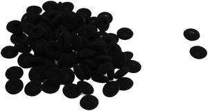 100 Pcs Black Soft Sponge Earphone Headphone Ear Pad Cover Replacement