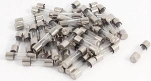 50Pcs 250V 12A F12AL Quick Blow Glass Tube Fuses 5 x 20mm