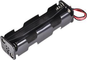 Battery Case Storage Box 8 Slots x 1.5V 2-Wire Lead for 8 x AA Battery