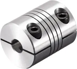 Motor Shaft 5mm to 7mm Helical Beam Coupler Coupling 25mm Dia 30mm Length