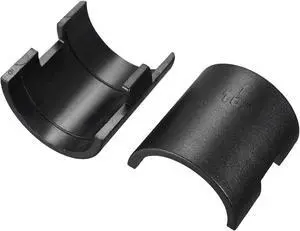 Wire Shelf Clips 1.5 Inch Wire Shelving Lock Clips Plastic for Wire Shelving System , 16 Pcs