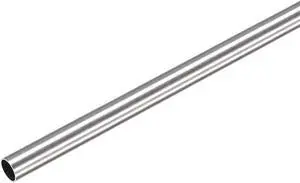 304 Stainless Steel Round Tube 7mm OD 0.5mm Wall Thickness 300mm Length