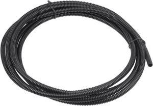 3.0 M 4.5 x 7 mm PP Flexible Corrugated Conduit Tube for Garden,Office Black