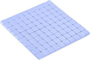 Soft Silicone Thermal Conductive Pads 10mmx10mmx3mm Heatsink for Cooling Components Blue Pack of 100