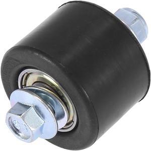 1 Set 8mm Motorcycle Chain Pulley Roller Slider Wheel Guide for Street Bike ATVs Black