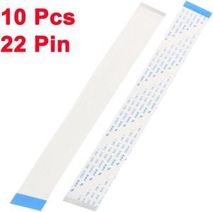 B Type 1.0mm Pitch 22 Pin AWM 80C 60V Flexible Flat Cable FFC FPC 200mm 10Pcs