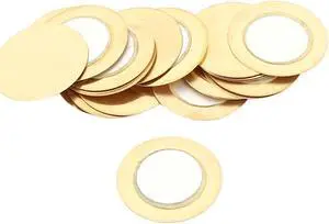 20 x Gold Tone 20mm Dia Pressure Washer Gasket Piezoelectric Buzzer Replacement