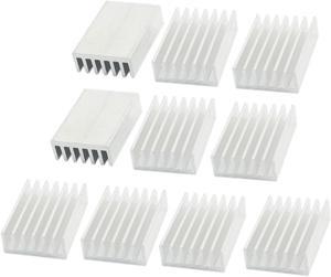 Unique Bargains 10PCS Voltage Regulator SCR MOSFETAluminum Heatsink 20mm x 14mm x 6mm