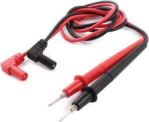 1000V Multimeter Probe Test Lead Wire Cable 31.5" Long Black Red 2pcs