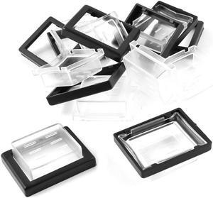10 Pcs Protective 26mmx20mm Plastic Waterproof Rocker Switch Cover