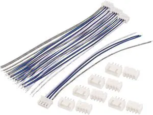 Unique Bargains JST XH2.5 4-Pin Plug Balance Connector Extension Wire for 3S 11.1V Lipo Battery