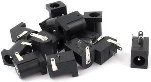 15PCS DC Power Jack Socket 2.1mm x 5.5mm Barrel-Type PCB Mount DC-005