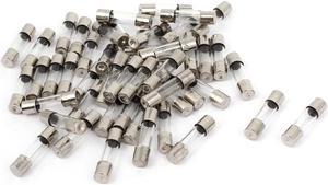 50 Pcs 250V 3.5A F3.5AL Quick Fast Blow Cartridge Glass Tube Fuses 5mm x 20mm