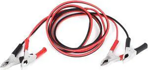 Double-Ended Alligator Clip Clamp Connector Insulated Test Lead Cable