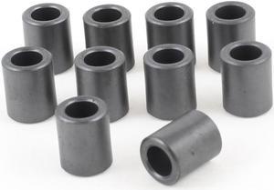 Unique Bargains 10 Pcs Cylinder Shaped Toroid Ferrite Cores Dark Gray for Power Transformers