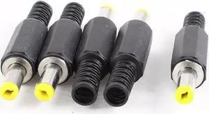 5 Pieces Replacing DC Power Plug 4.8mm x 1.7mm Jack Connector Adapter
