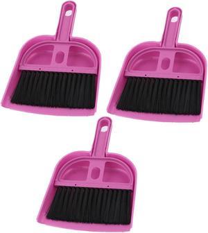 3 Pcs Portable PC Desk Computer Keyboard Duster Cleaning Cleaner Brush Pink