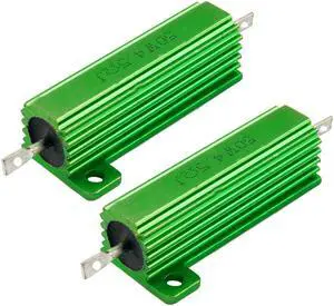Unique Bargains Unique Bargains Chassis Mounted 50W 4.5 Ohm 5% Aluminum Case Wirewound Resistor 2pcs