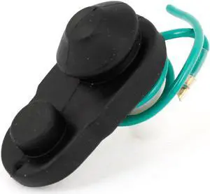 Unique Bargains Car Automobile Interior Black Push Button Door Light Switch