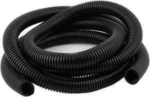 Unique Bargains 25mm OD Flexible Insulation Corrugated Wire Tubing Conduit Pipe 2.3M 7.5Ft