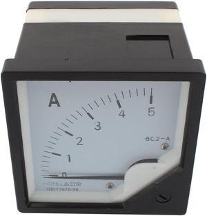 Unique Bargains DC 0-5A 6C2-A Direct Current Analog Ampere Gauge Panel Meter Class 1.5